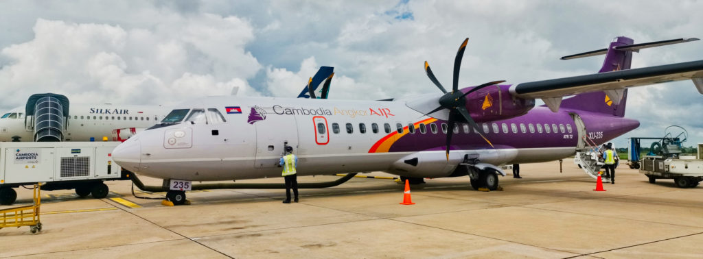 Flugzeug von Cambodia Angkor Air