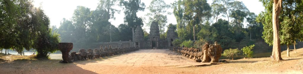 Preah Khan Eingangsbrücke